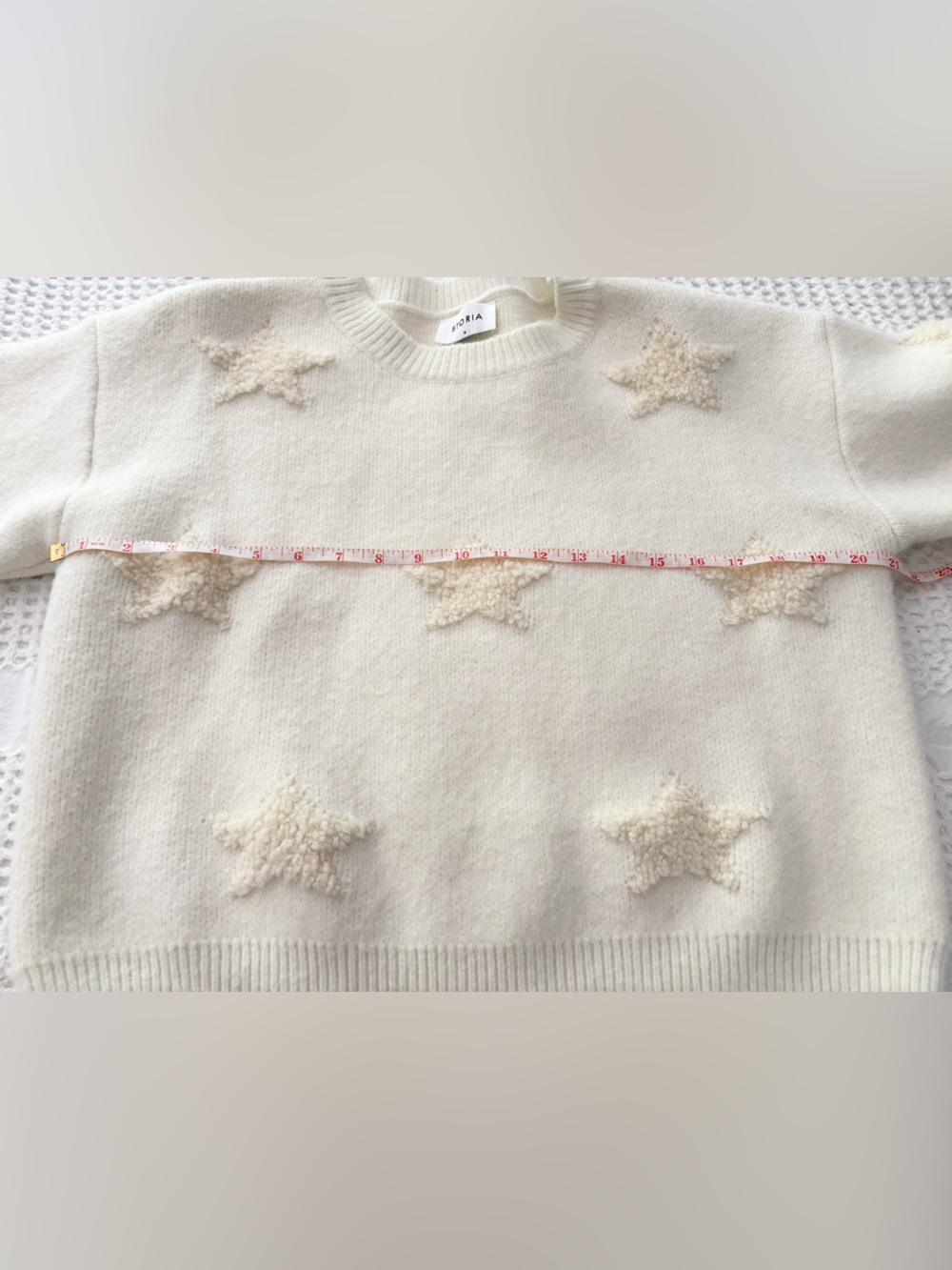 Storia Cream Star Sweater - Picture 5 of 7
